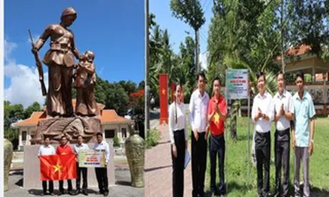 CLIP: Khánh thành công trình "Đường cờ Tổ quốc" trên quê hương chị Út Tịch