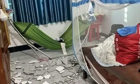 Cháu bé 6 tháng tuổi tử vong do bị mảng vữa trần nhà rơi trúng