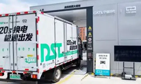 Láng giềng Việt Nam ra mắt hệ sinh thái đổi pin cho xe điện bỏ xa cả thế giới: Xe tải đổi pin chỉ mất 120 giây, sẽ lắp 140 trạm trong năm nay