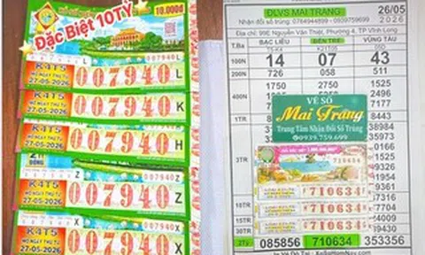 Nhiều người ở 2 tỉnh trúng 3 giải độc đắc xổ số miền Nam