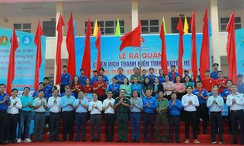 Tây Ninh ra quân Chiến dịch Thanh niên tình nguyện hè với nguồn lực hơn 6 tỉ đồng