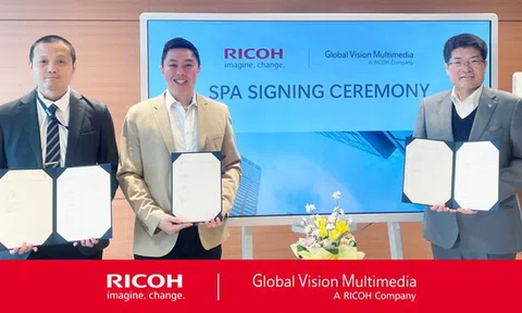 Ricoh Châu Á Thái Bình Dương mua lại Global Vision Multimedia, thúc đẩy chiến lược cung cấp dịch vụ nơi làm việc trên toàn cầu của Ricoh.