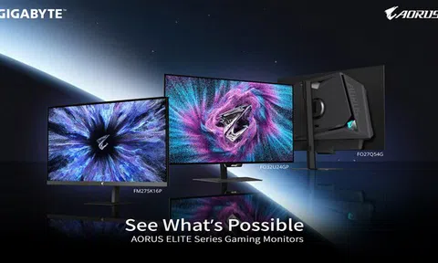 GIGABYTE giới thiệu dòng màn hình chơi game AORUS ELITE Series với công nghệ OLED và Mini LED