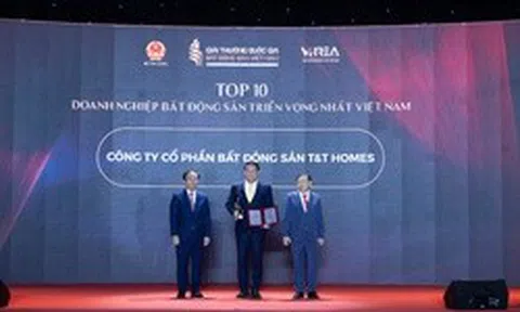 T&T Homes lập “cú đúp” tại Giải thưởng Quốc gia Bất động sản Việt Nam lần thứ II
