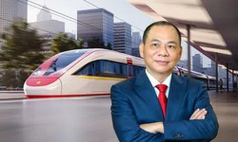 Siêu đường sắt tốc độ cao 5,6 tỷ USD do “tân binh” của tỷ phú Phạm Nhật Vượng đầu tư có chuyển động mới