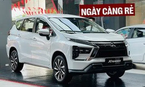 Mitsubishi Xpander giảm giá lăn bánh tới 85 triệu sau khi lấy lại top 1 phân khúc: Bản rẻ nhất trừ hết chỉ 501 triệu đồng, tăng sức ép cho Veloz Cross
