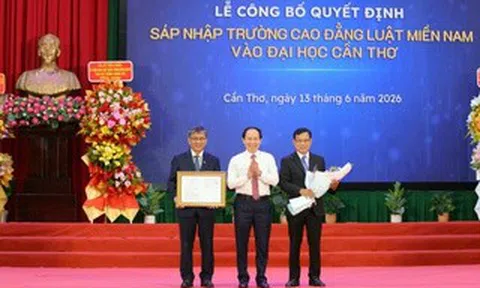 Sáp nhập Trường Cao đẳng Luật miền Nam vào Đại học Cần Thơ