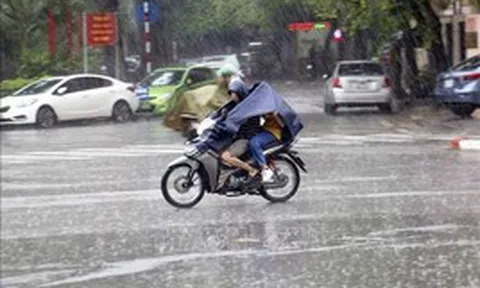 Đợt mưa lớn trên diện rộng từ chiều nay ở miền Bắc sẽ kéo dài đến bao giờ?