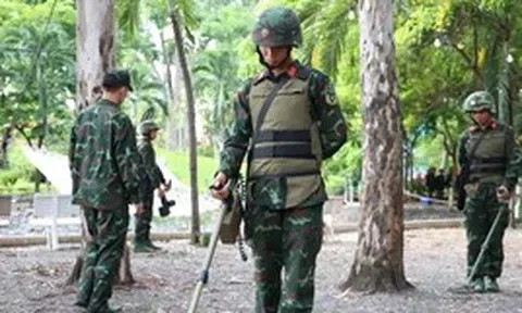 Quét radar tìm các hố chôn tập thể tại Công viên Lê Thị Riêng