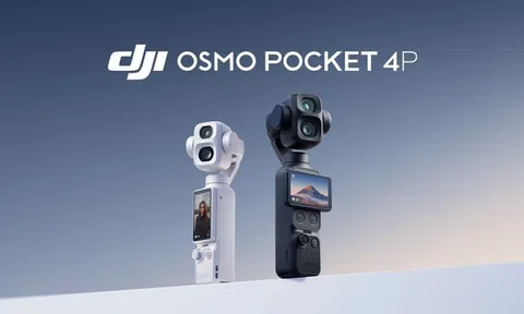 Osmo Pocket 4P mang đến khả năng làm phim chuyên nghiệp, nâng tầm dòng camera gimbal mà DJI tiên phong