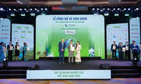 ECOBA góp mặt Top 10 ESG Việt Nam Xanh ngành Xây dựng 2026