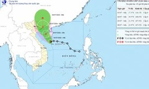 Tin mới nhất về cơn bão số 1: Những tỉnh, thành nào sẽ có mưa to đến rất to?