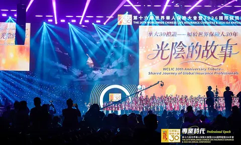 Đại hội Bảo hiểm Nhân thọ người Hoa Thế giới lần thứ 16 và Hội nghị thường niên Giải thưởng Rồng Quốc tế (IDA) 2026 được tổ chức trọng thể