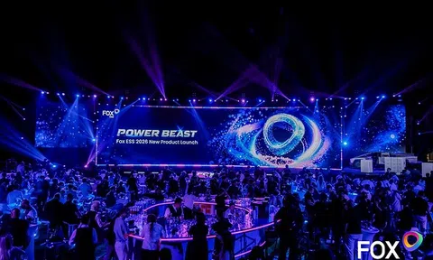 Fox ESS ra mắt Power Beast tại Sự kiện ra mắt sản phẩm mới đầu tiên dành cho phân khúc thương mại và công nghiệp (C&I)
