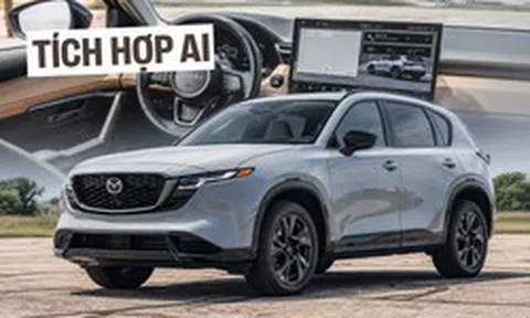 Mazda CX-5 đời mới sắp ra mắt Việt Nam vừa có bản nâng cấp quốc tế: Giá quy đổi từ 817 triệu đồng, tích hợp AI để ra lệnh giọng nói