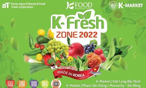 K-FRESH ZONE 2022: Cầu nối ẩm thực Việt Nam - Hàn Quốc