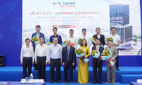 Bình Dương: Becamex IDC và các đối tác chiến lược ký kết hợp tác phát triển dịch vụ chất lượng cao tại tòa nhà WTC Tower