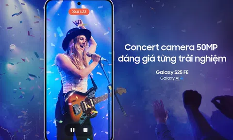 Samsung giới thiệu Galaxy S25 FE - trải nghiệm đáng giá nhờ sự kết hợp giữa Galaxy AI thế hệ mới và tính năng chuẩn flagship