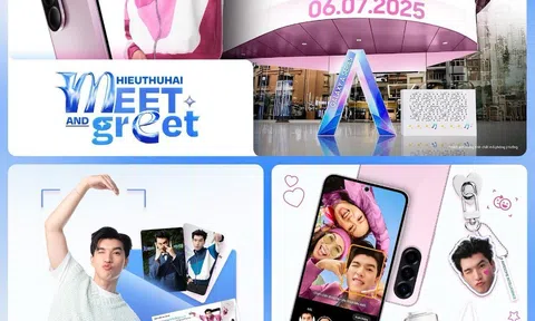 Cơ hội gặp trực tiếp HIEUTHUHAI ngày 06/07: SUNDAYs đừng bỏ lỡ cuộc hẹn cùng Galaxy A56 5G