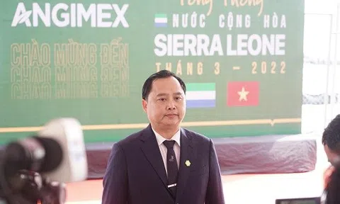 ANGIMEX KÝ HỢP ĐỒNG XUẤT KHẨU GẠO TRỊ GIÁ TỶ ĐÔ VỚI NƯỚC CH SIERRA LEONE